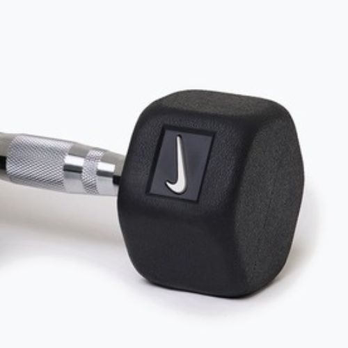 Gantere Nike Strength Hex Dumbbell 2 x 5 kg black/white