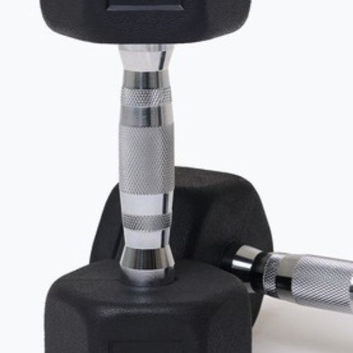Gantere Nike Strength Hex Dumbbell 2 x 5 kg black/white