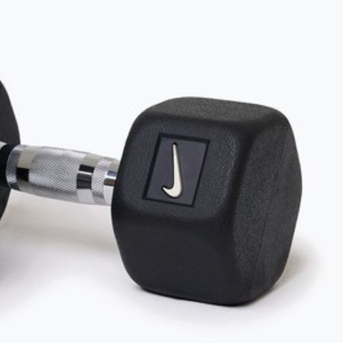 Gantere Nike Strength Hex Dumbbell 2 x 6 kg black/white