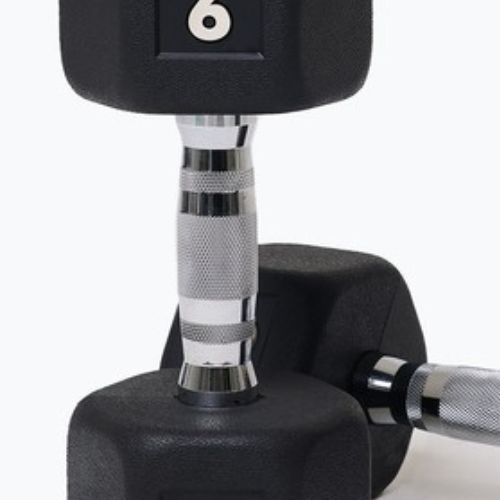 Gantere Nike Strength Hex Dumbbell 2 x 6 kg black/white