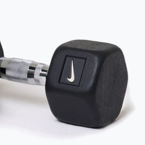 Gantere Nike Strength Hex Dumbbell 2 x 7 kg black/white
