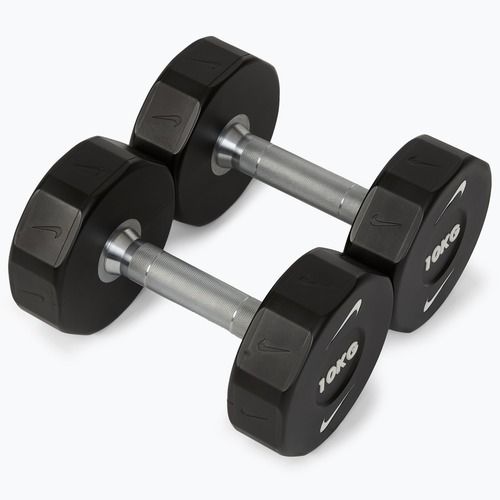 Gantere Nike Strength Pro Urethane Dumbbell 2 x 10 kg black/white