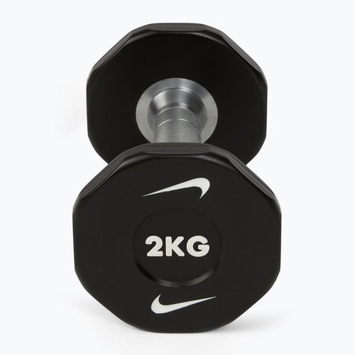 Gantere Nike Strength Pro Urethane Dumbbell 2 x 2 kg black/white