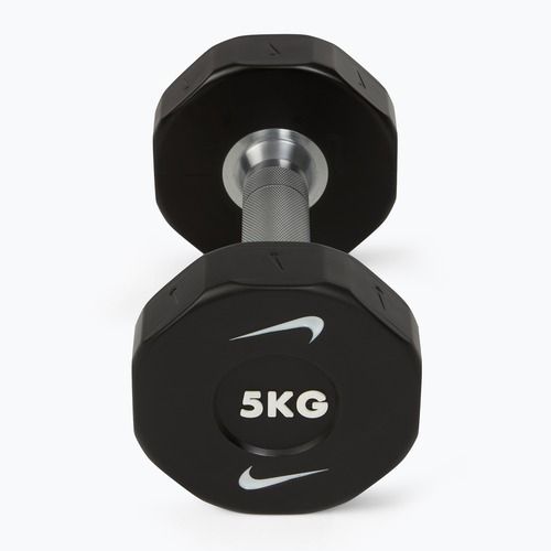 Gantere Nike Strength Pro Urethane Dumbbell 2 x 5 kg black/white