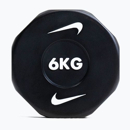 Gantere Nike Strength Pro Urethane Dumbbell 2 x 6 kg black/white