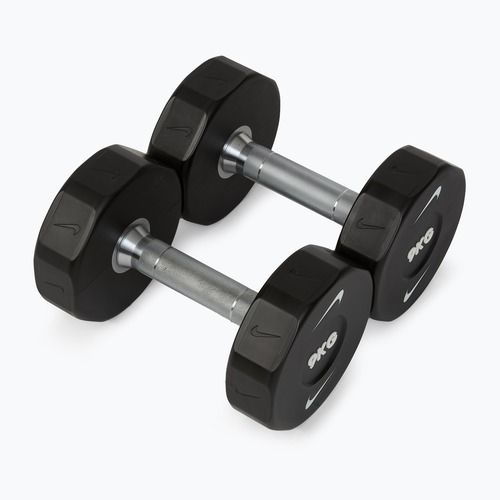 Gantere Nike Strength Pro Urethane Dumbbell 2 x 9 kg black/white