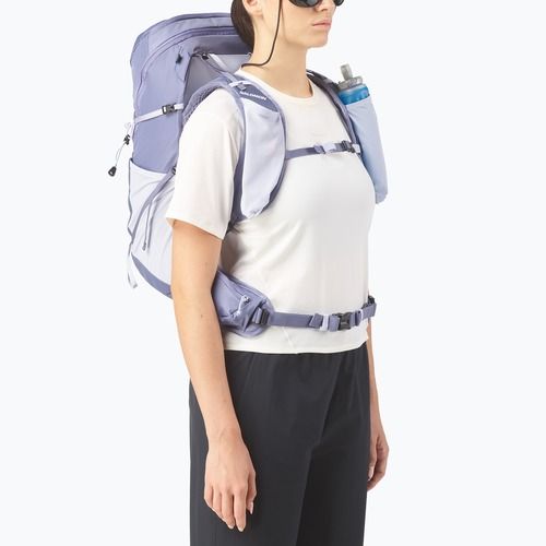 Rucsac turism pentru femei Salomon Aerotrek 28 l heron/cosmic sky/white