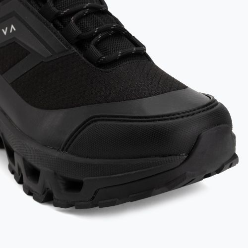 Încălțăminte de drumeție pentru bărbați KADVA Obsidian Mid WP negru