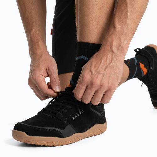 Pantofi barefoot bărbați KADVA ROOT negru