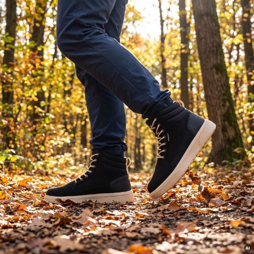 Încălțăminte barefoot pentru bărbați KADVA SPLAYON Black
