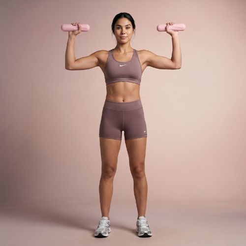 Set de gantere XTREXO SCULPT 2 x 2 kg roz
