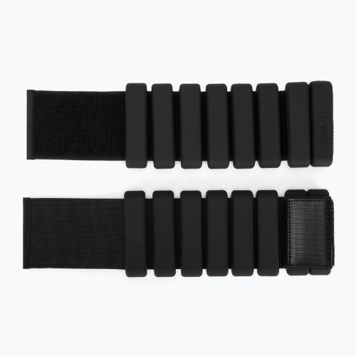 Greutăți pentru glezne și încheieturi XTREXO SCULPT 2 x 1 kg negru