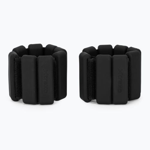 Greutăți pentru glezne și încheieturi XTREXO SCULPT 2 x 0,5 kg negru