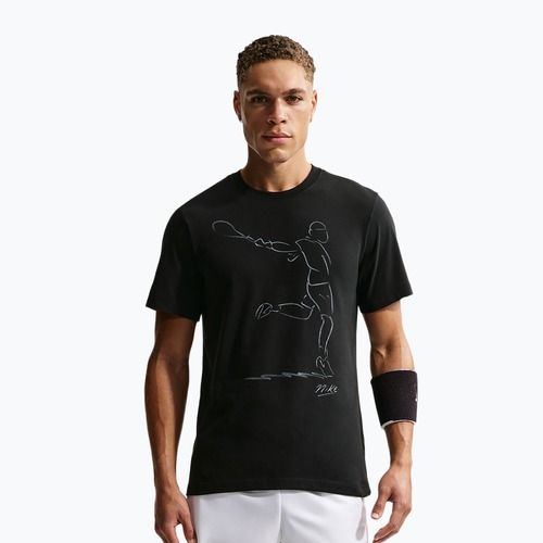 Tricou de tenis pentru bărbați Nike Court Dri-Fit black