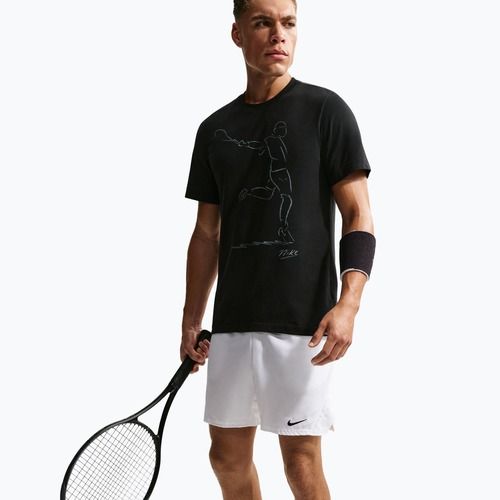 Tricou de tenis pentru bărbați Nike Court Dri-Fit black