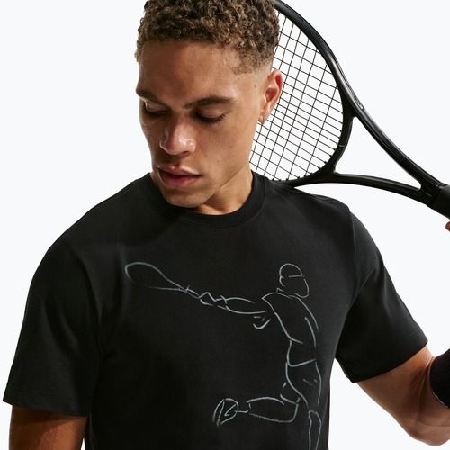 Tricou de tenis pentru bărbați Nike Court Dri-Fit black