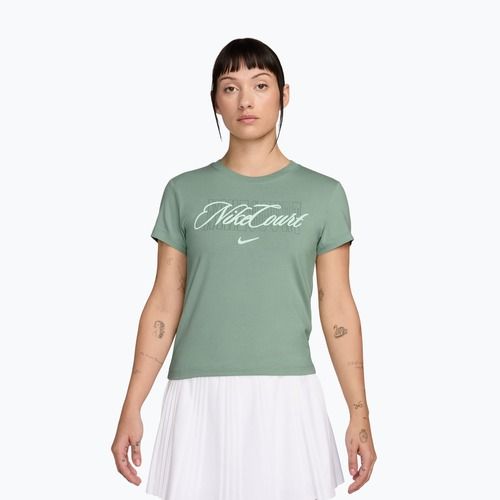 Tricou de tenis pentru femei Nike Court Heritage steam/barely green