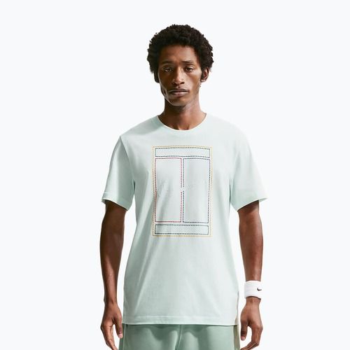 Tricou pentru bărbați Nike Court Heritage barely green