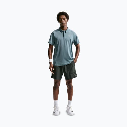 Pantaloni scurți de tenis pentru bărbați Nike Court Dri-Fit Advantage 6" black spruce/white