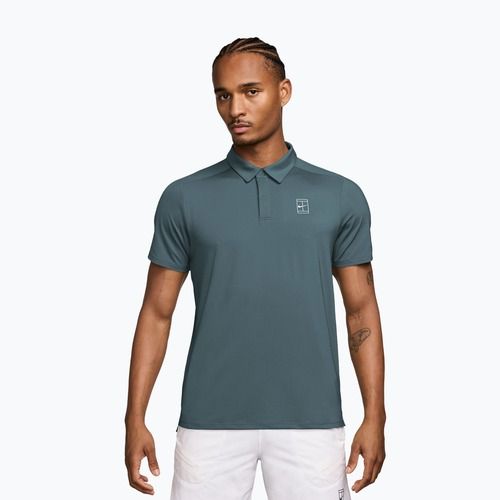 Tricou de tenis pentru bărbați Nike Court Dri-Fit Advantage mineral slate/white
