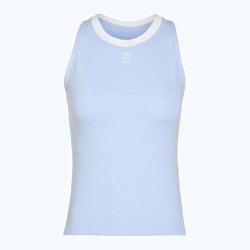 Tricou de tenis pentru femei Nike Court Dri-Fit Advantage Tank hydrogen blue/white/white