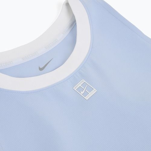 Tricou de tenis pentru femei Nike Court Dri-Fit Advantage Tank hydrogen blue/white/white