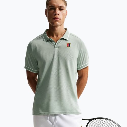 Tricou de tenis pentru bărbați Nike Court Heritage Polo steam