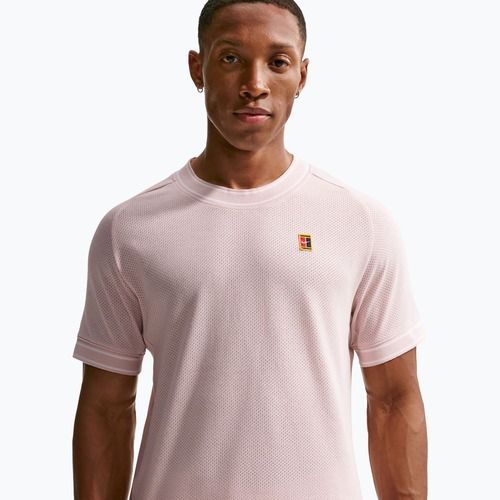 Tricou de tenis pentru bărbați Nike Court Heritage silt red