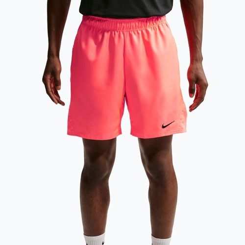 Pantaloni scurți de tenis pentru bărbați Nike Court Dri-Fit Victory 7" hot lava/black