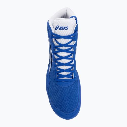 Încălțăminte de lupte ASICS Snapdown 4 neon blue/white