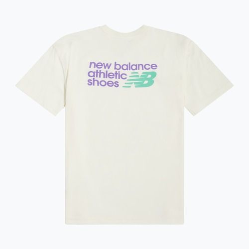 Tricou pentru copii New Balance Athletics Relaxed Premium Graphic Tee sea salt
