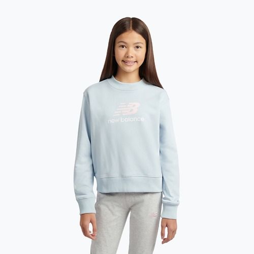 Bluză pentru copii New Balance FT Stacked Logo Crew oxford blue