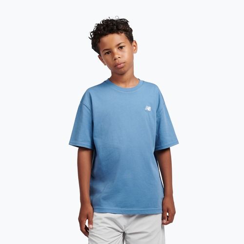 Tricou pentru copii New Balance Jersey Small Logo Tee shoreline blue