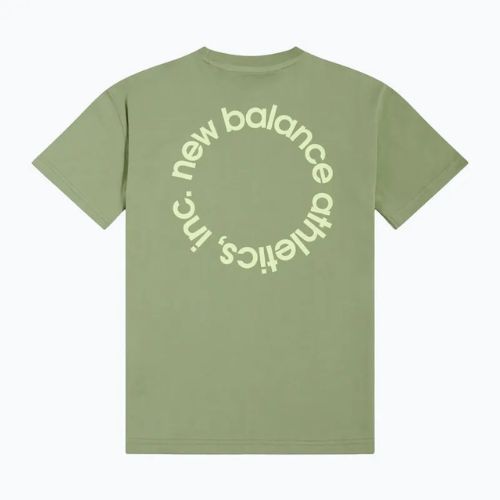 Tricou pentru copii New Balance Circular Logo Graphic Tee oregano