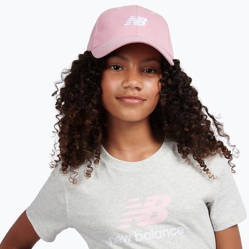 Șapcă pentru copii  New Balance Small Logo pink taffy