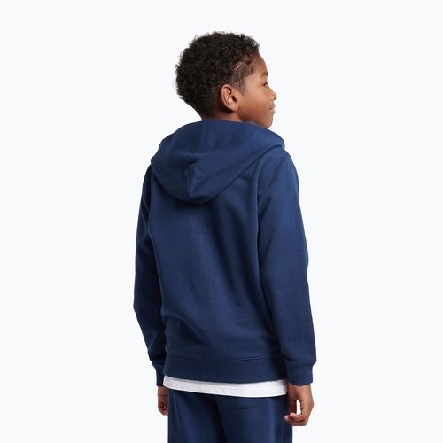 Bluză pentru copii New Balance French Terry Small Logo Full Zip Hoodie nb navy