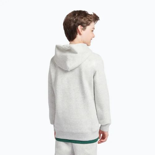 Bluză pentru copii New Balance Brush Back Small Logo Hoodie ash heather