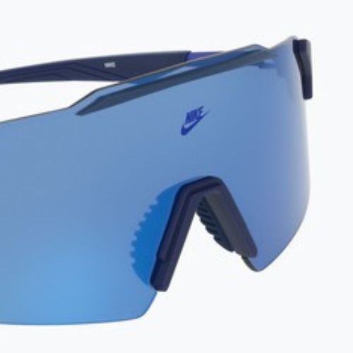 Ochelari de soare Nike Limitless Shield blue void/blue mirror