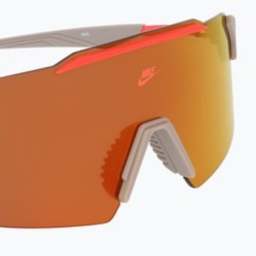 Ochelari de soare Nike Limitless Shield college grey/orange mirror