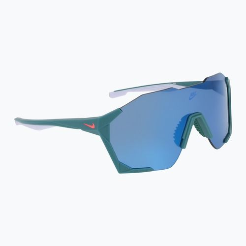 Ochelari de soare Nike Charged Shield matte bicoastal/purple mirror