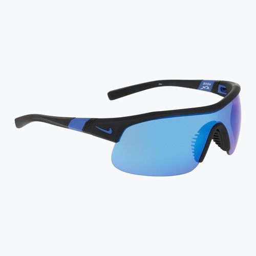 Ochelari de soare Nike Show X1 matte black/blue mirror
