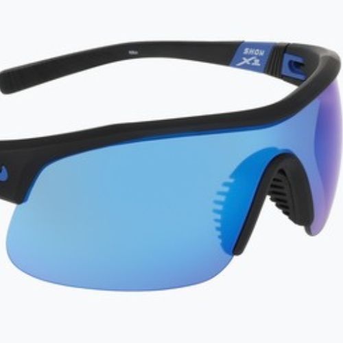 Ochelari de soare Nike Show X1 matte black/blue mirror