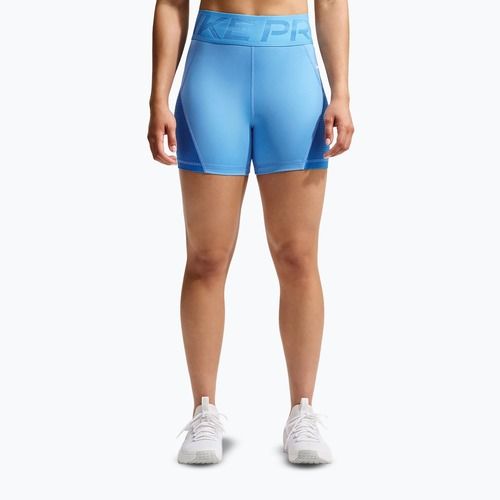 Pantaloni scurți pentru femei Nike Pro Sculpt High Waisted 5" Biker university blue/light photo blue/white
