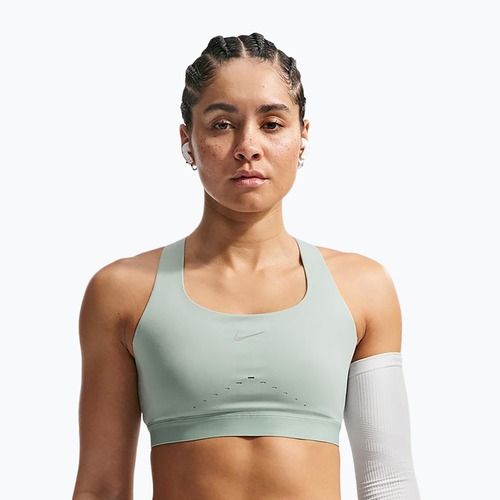 Sutien de antrenament Nike Swift High-Support Lightly Lined steam/reflective silver