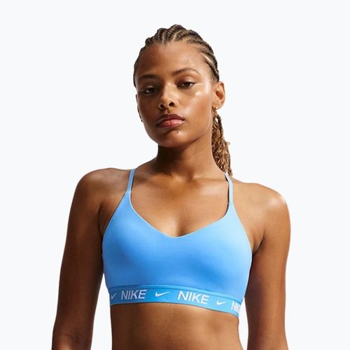 Sutien de antrenament Nike Dri-Fit Indy Light Support university blue