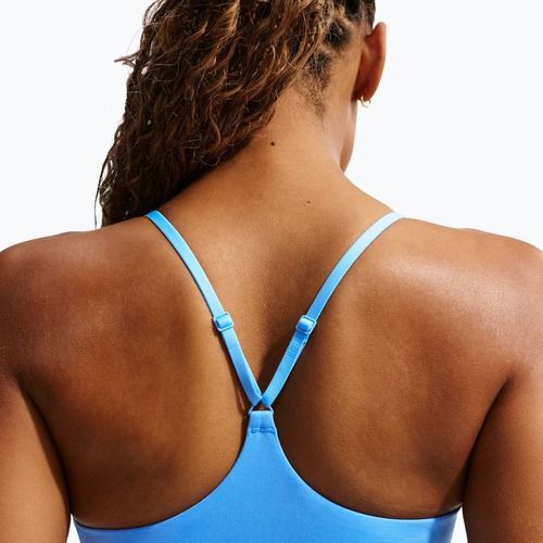 Sutien de antrenament Nike Dri-Fit Indy Light Support university blue