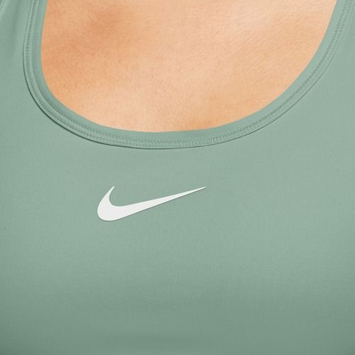 Sutien de antrenament Nike Swoosh Medium Support steam/white