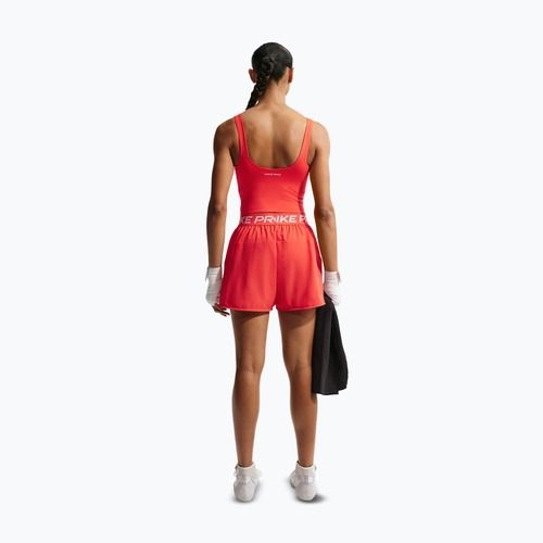 Tricou de antrenament pentru femei Nike Pro Sculpt Medium Support Padded Tank light crimson/white