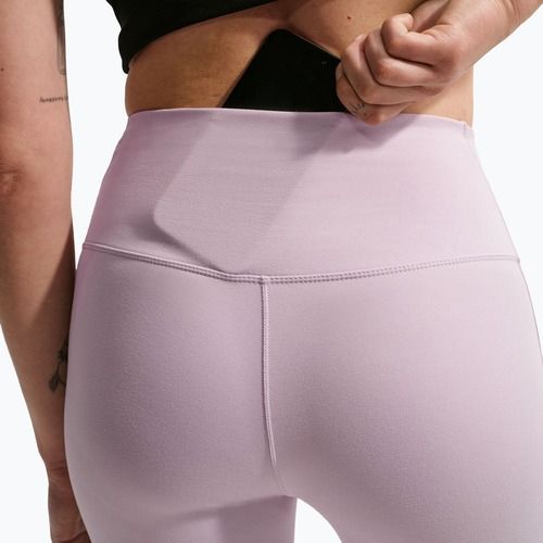 Colanți pentru femei Nike One High-Waisted Seamless platinum violet