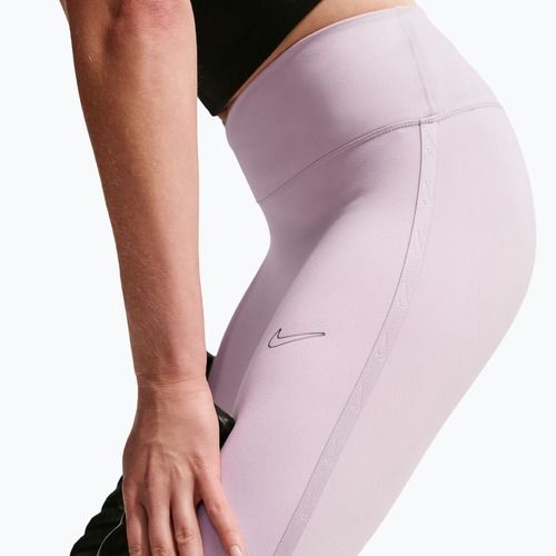 Colanți pentru femei Nike One High-Waisted Seamless platinum violet